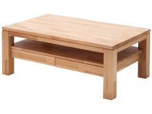 Couchtisch >Gordon< in Kernbuche aus Massivholz -...