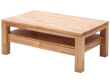 Couchtisch >Gordon< in Kernbuche aus Massivholz - 115x45x70cm (BxHxT)
