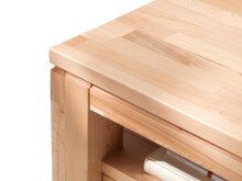 Couchtisch >Gordon< in Kernbuche aus Massivholz - 115x45x70cm (BxHxT)