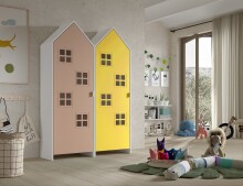 Kleiderschrank >CASAMI BRUGES< in Korpus Weiß...