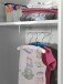 Kleiderschrank >CASAMI BRUGES< in Korpus Weiß / Front Weiß u. Gelb, MDF