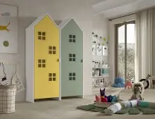 Kleiderschrank >CASAMI BRUGES< in Korpus Weiß...