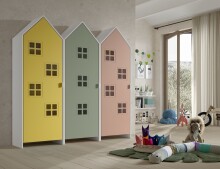 Kleiderschrank >CASAMI BRUGES< in Korpus Weiß...