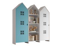 Kleiderschrank >CASAMI BRUGES< in Korpus Weiß...