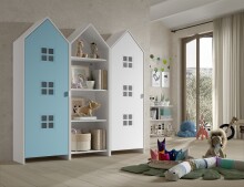 Kleiderschrank >CASAMI BRUGES< in Korpus Weiß...