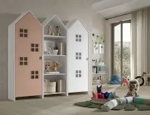 Kleiderschrank >CASAMI BRUGES< in Korpus Weiß...