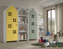 Kleiderschrank >CASAMI BRUGES< in Korpus Weiß...