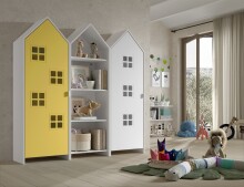Kleiderschrank >CASAMI BRUGES< in Korpus Weiß...