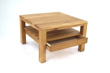 Couchtisch >2152< in Eiche, Gestell Eiche -...