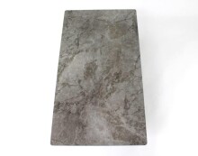 Couchtisch >2157-23< in dunkelgrau, Gestell Metall - 110x42x60cm (BxHxT)