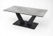 Couchtisch >2157-23< in dunkelgrau, Gestell Metall - 110x42x60cm (BxHxT)