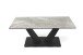Couchtisch >2157-23< in dunkelgrau, Gestell Metall - 110x42x60cm (BxHxT)