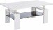 Couchtisch >5026-11.05< in Weiß, Gestell MDF - 100x45x60cm (BxHxT)