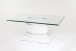 Couchtisch >5033-11< in Glas, MDF - 100x42x60cm (BxHxT)