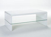 Couchtisch >5050-11< in Weiß, MDF -...