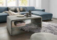 Couchtisch >5050-30< in Stein Optik, MDF -...