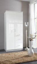 Drehtürenschrank >Clack< in HOCHGLANZ LACK...