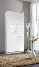 Drehtürenschrank >Clack< in HOCHGLANZ LACK...