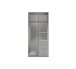 Drehtürenschrank >Clack< in HOCHGLANZ LACK WEISS - 91x199x58cm (BxHxT)