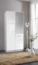Drehtürenschrank >Clack< in HOCHGLANZ LACK...