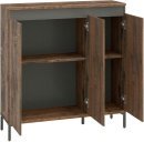 Sideboard >GENIO industrial< in Eiche,...