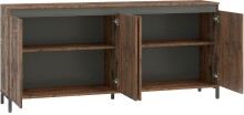 Sideboard >GENIO industrial< in Eiche,...