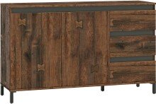Sideboard >GENIO industrial< in Eiche,...