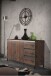 Sideboard >GENIO industrial< in Eiche, Holzwerkstoff - 138x84x40cm (BxHxT)