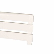 Klappstuhl >Birki< in weiß, Kunststoff - 46x78x41cm (BxHxT)