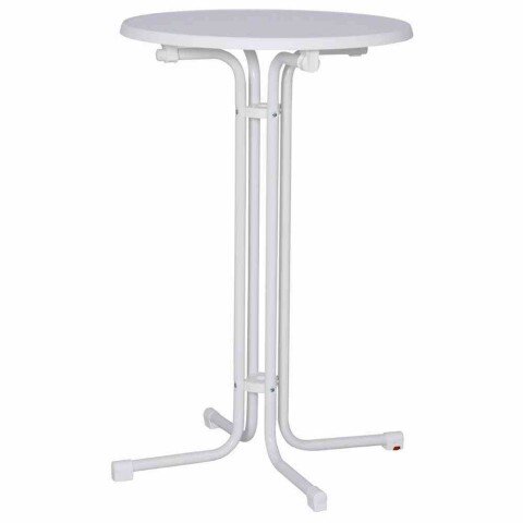 Stehtisch >MFG Stehtische< in weiß, Stahl - 70x110x70x70cm (BxHxTxD)