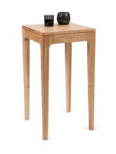Beistelltisch >Kona< in braun, Wildeiche - 40x80x40cm (BxHxT)