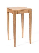 Beistelltisch >Kona< in braun, Wildeiche - 40x80x40cm (BxHxT)