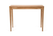 Konsole >Kona< in braun, Wildeiche massiv  - 100x80x30cm (LxHxT)