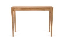 Konsole >Kona< in braun, Wildeiche massiv  - 100x80x30cm (LxHxT)