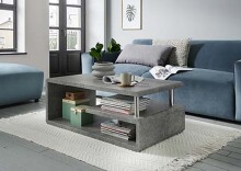 Couchtisch >5052-30< in Grau Stein optik, MDF -...