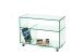 Küchenwagen >6/180< in Klarglas, Glas - 80x60x35cm (BxHxT)