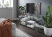 TV-Regal >6950< in Klarglas, Glas - 120x40x30cm (BxHxT)