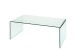 Couchtisch >7/106< in Klarglas, Glas - 110x40x60cm (BxHxT)