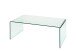 Couchtisch >7/106< in Klarglas, Glas - 110x40x60cm (BxHxT)