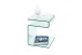 Beistelltisch >7/108-10< in Klarglas, Glas - 42x48x38cm (BxHxT)