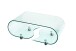 Couchtisch >7/123< in Klarglas, Glas - 90x38x50cm (BxHxT)