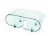 Couchtisch >7/123< in Klarglas, Glas - 90x38x50cm (BxHxT)