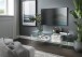 TV-Regal >7/129< in Klarglas, Glas - 110x38x60cm (BxHxT)