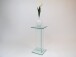 Beistelltisch >7/151< in Klarglas, Glas - 25x75x25cm (BxHxT)