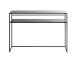 Konsole >25506< in schwarz, Metall - 112x81x28cm (BxHxT)
