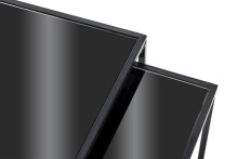 Beistelltisch >25557< (2er-Set) in schwarz - 35x35x35 (BxHxT)
