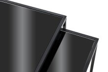 Beistelltisch >25557< (2er-Set) in schwarz - 35x35x35 (BxHxT)