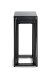 Blumentisch >25559< (3er-Set) in schwarz, Metall - 22x61x22cm (BxHxT)