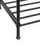 Schuhregal >25561< in schwarz, Metall - 83x58x35cm (BxHxT)
