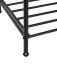 Schuhregal >25562< in schwarz, Metall - 83x78x35cm (BxHxT)